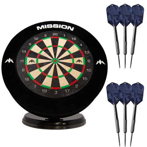 Mission - Desktop Mini Sisal Dartboard