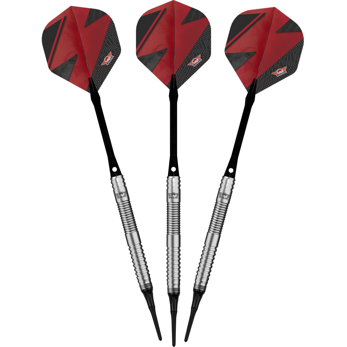 Bull's - Softtip Lightning Red 80% 21g