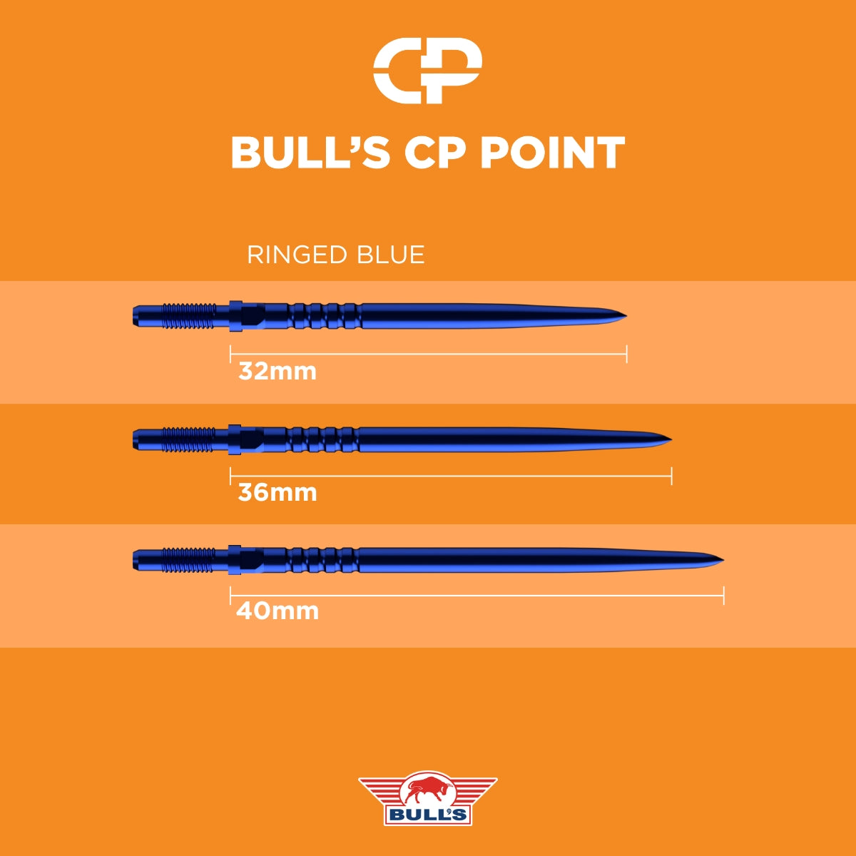 Bull’s - CP Ringed Grip Points