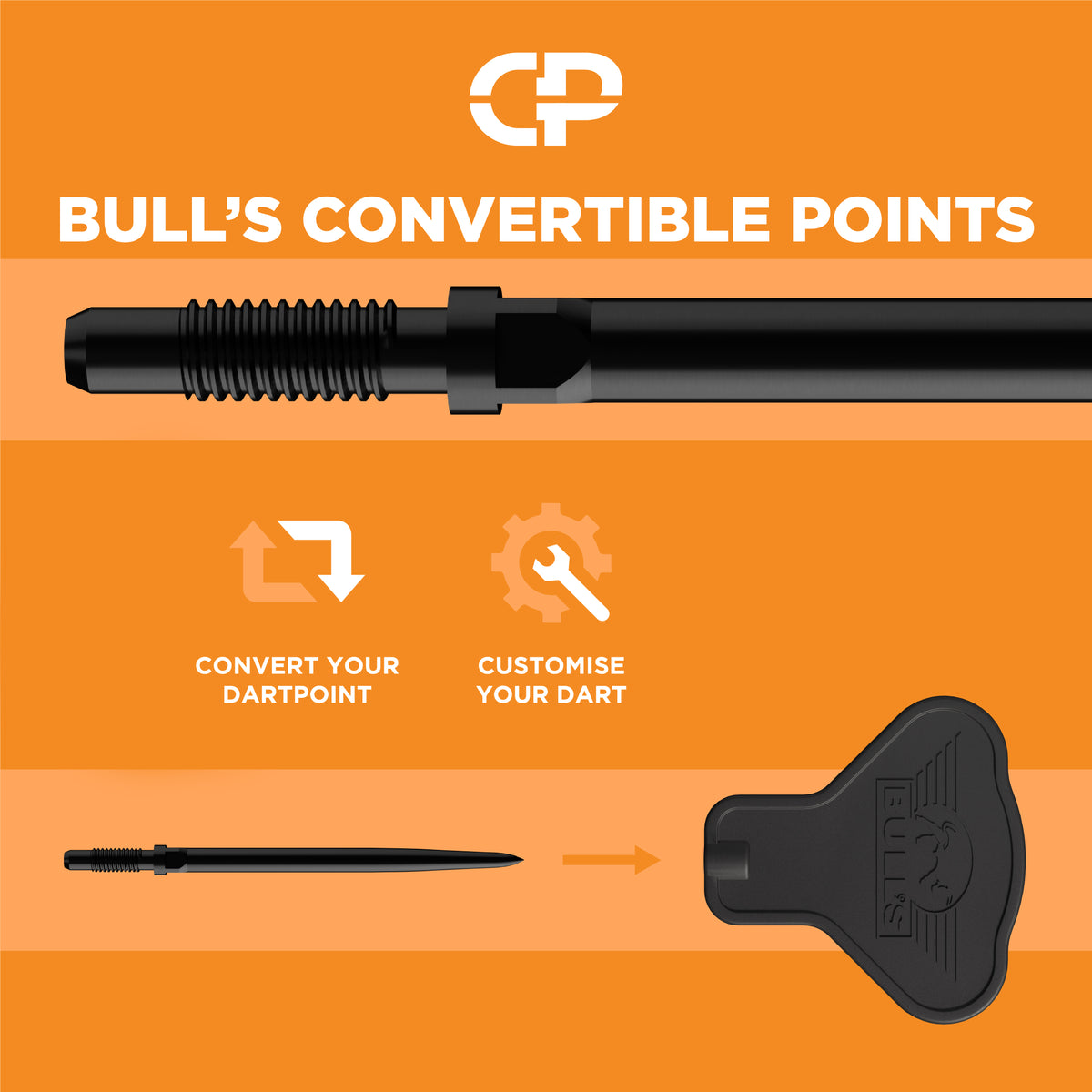 Bull's - Prime Curved CP Barrels 90%