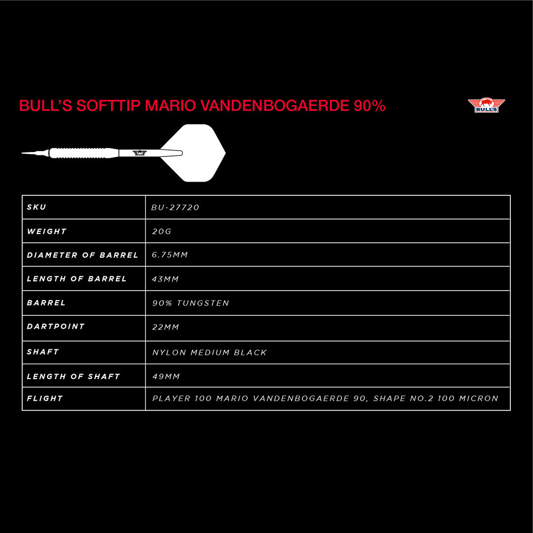 Bull's - Mario Vandenbogaerde 90% 20g