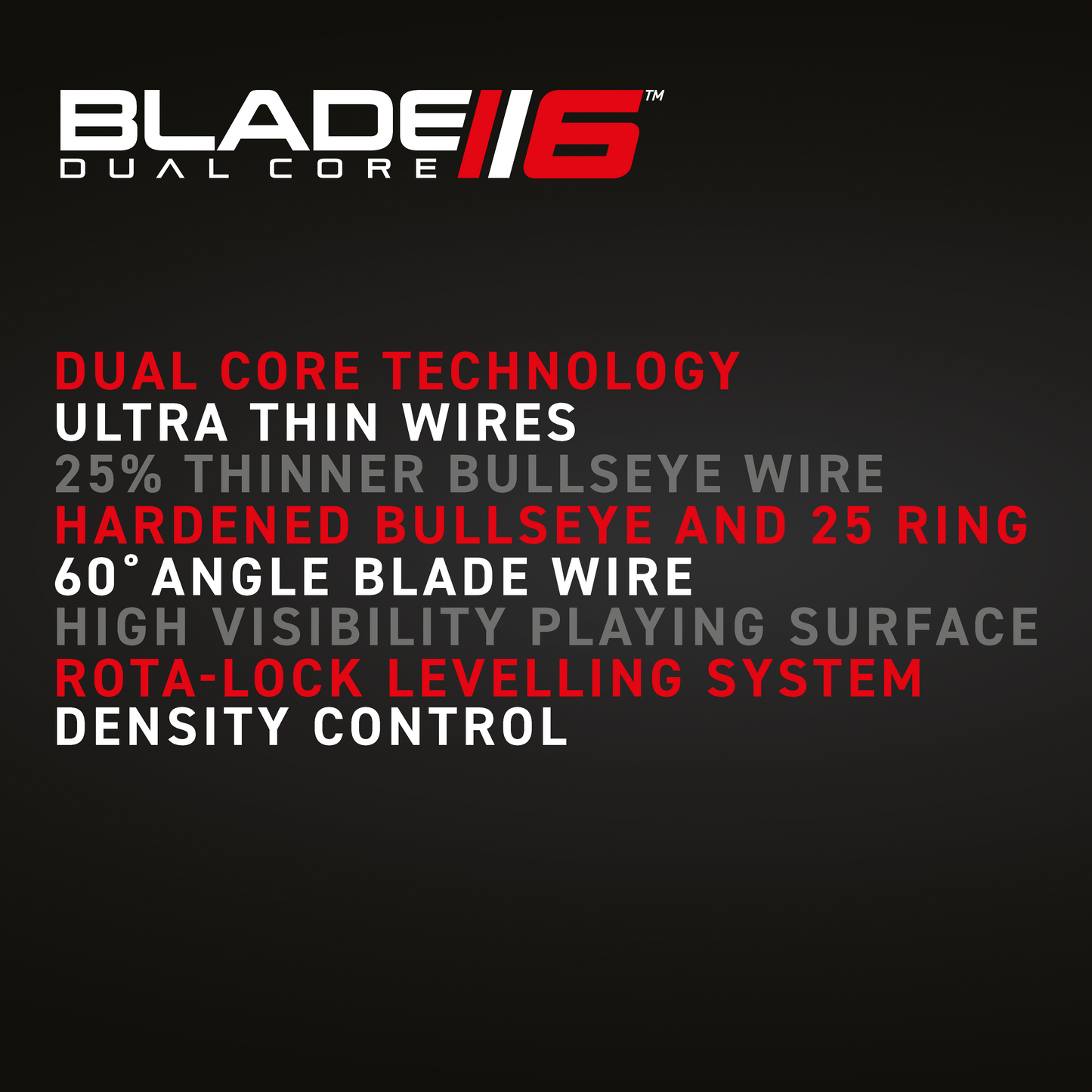 Winmau - Blade 6 Dual Core Dartboard