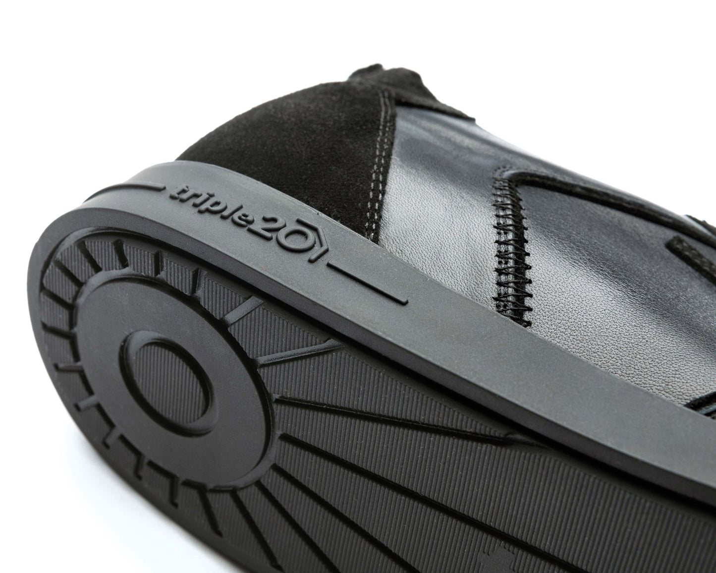triple20® Dartschuhe - Leder schwarz
