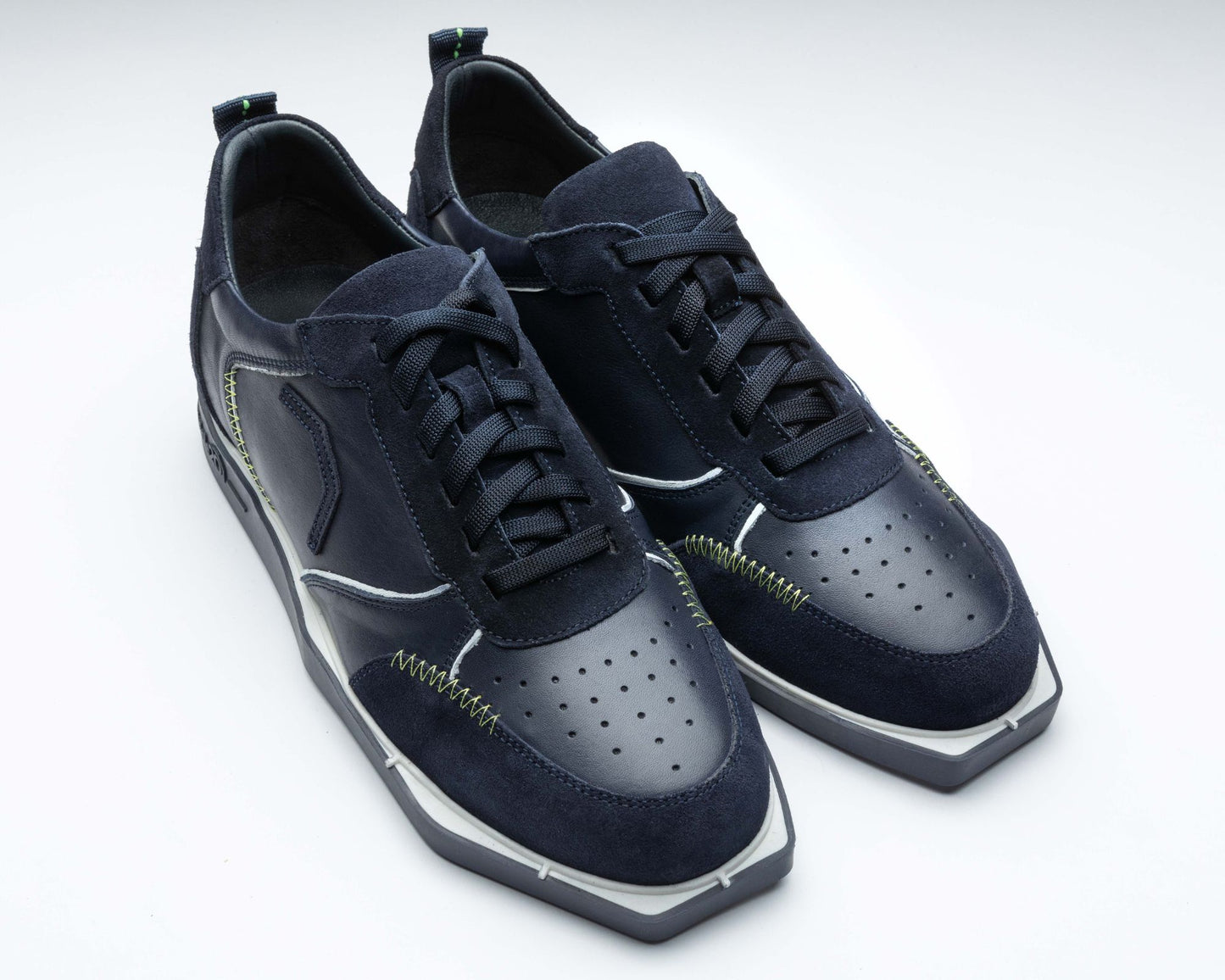 triple20® Dartschuhe - Leder blau/weiß