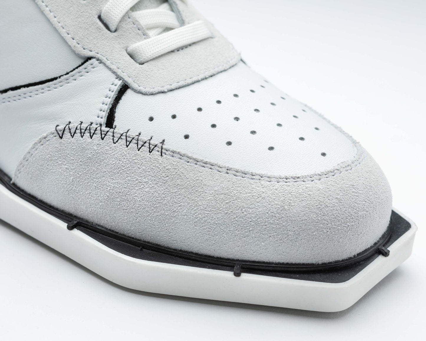 triple20® - Dartschuhe - Leder weiß schwarz