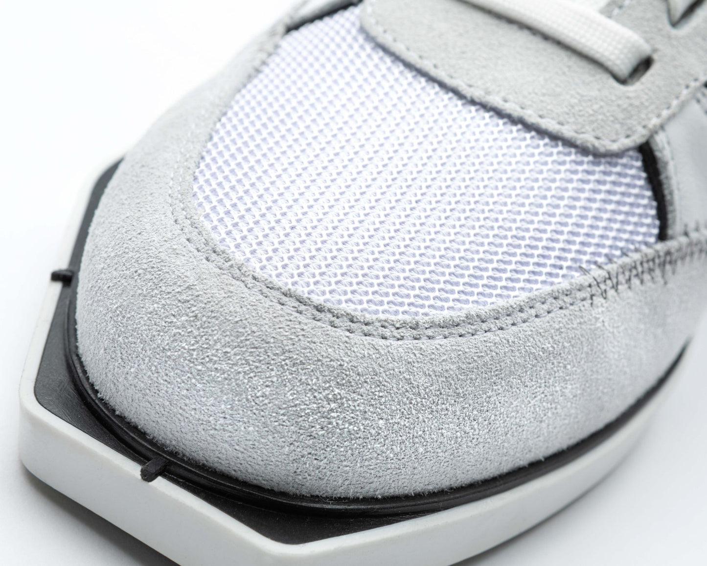 triple20® - Dartschuhe - Leder und sportives Mesh weiß/schwarz