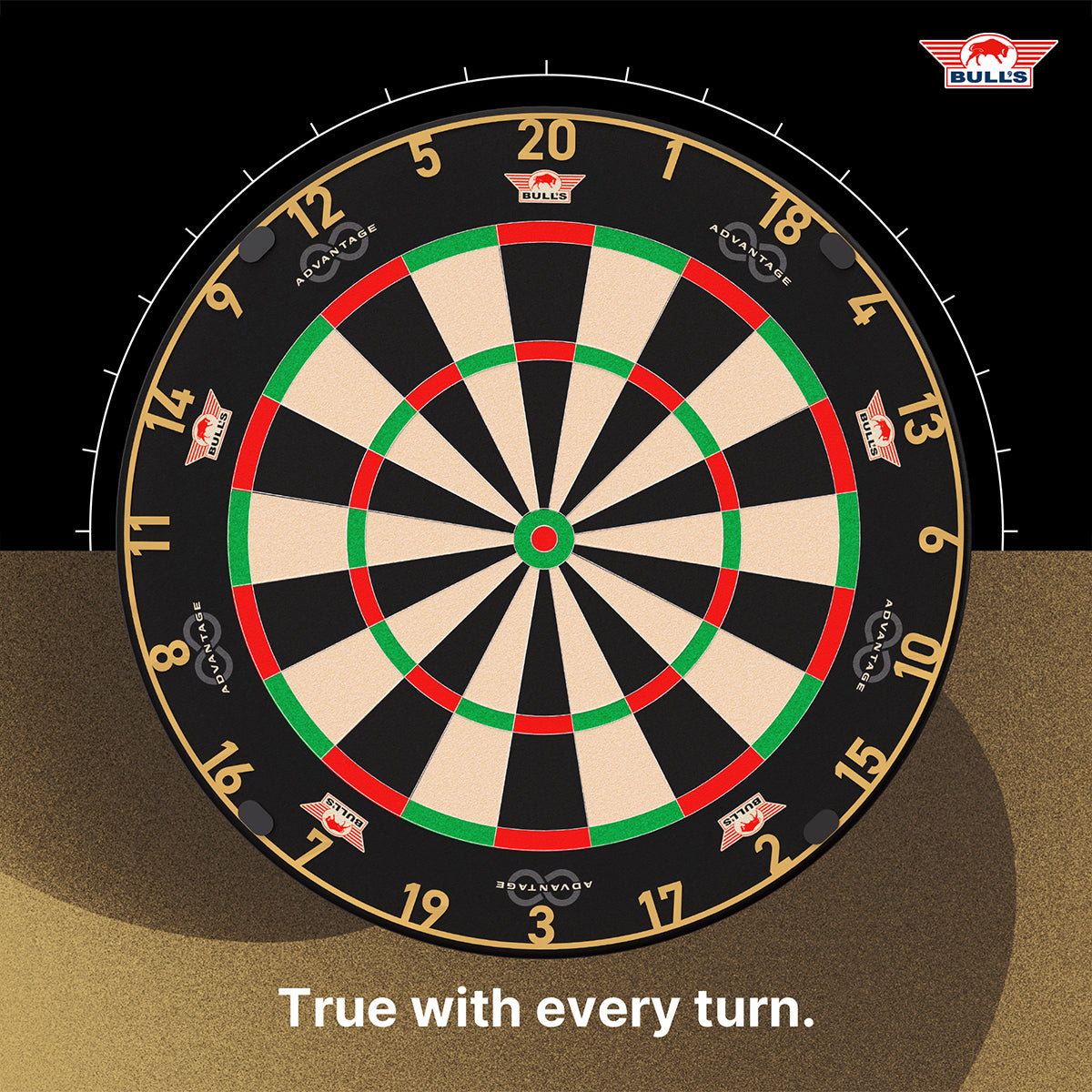Bull's - Advantage 8 Dartboard