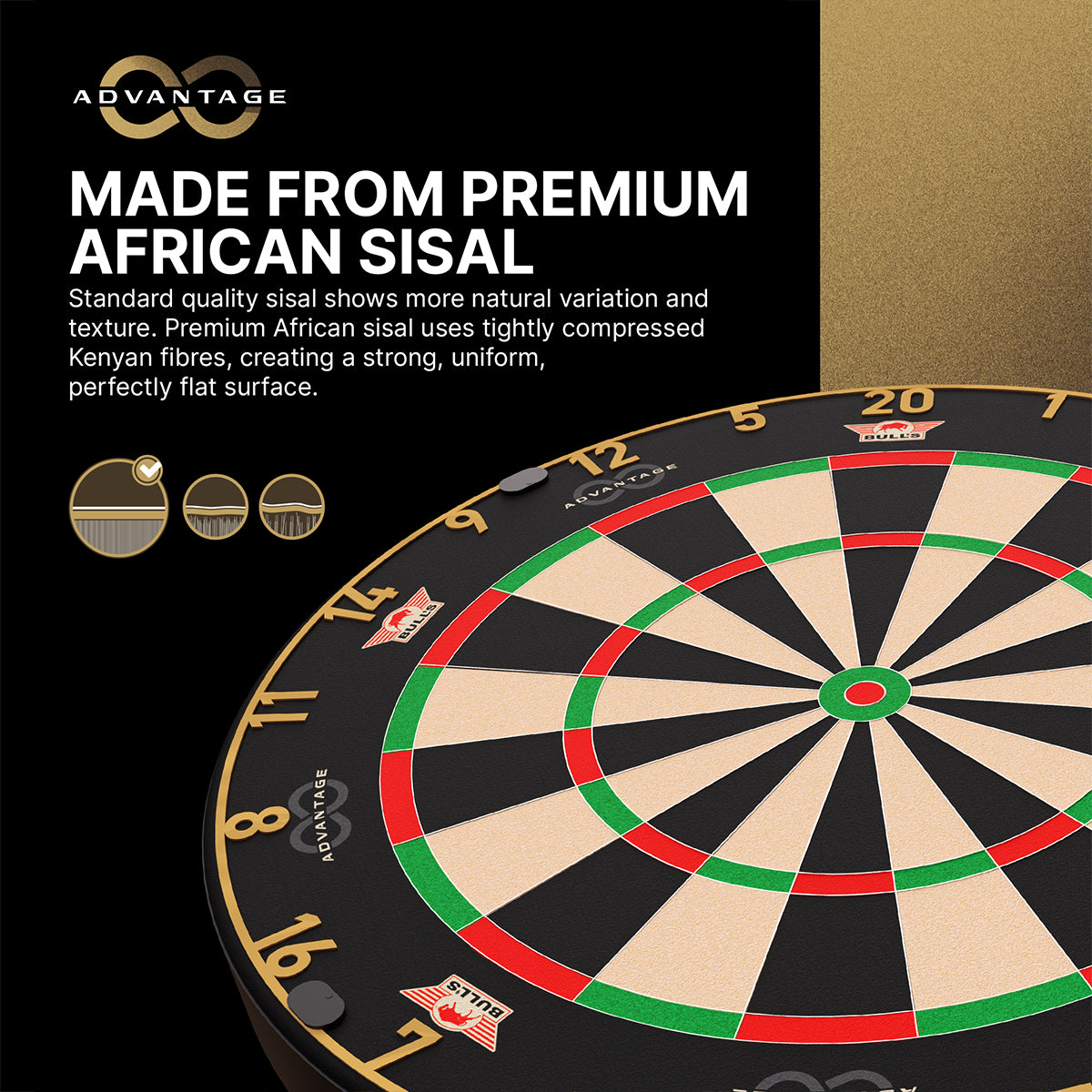 Bull's - Advantage 8 Dartboard