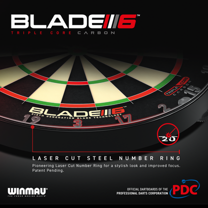 Winmau - Blade 6 Triple Core Dartboard
