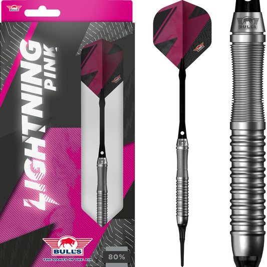 Bull's - Softtip Lightning Pink 80% 19g