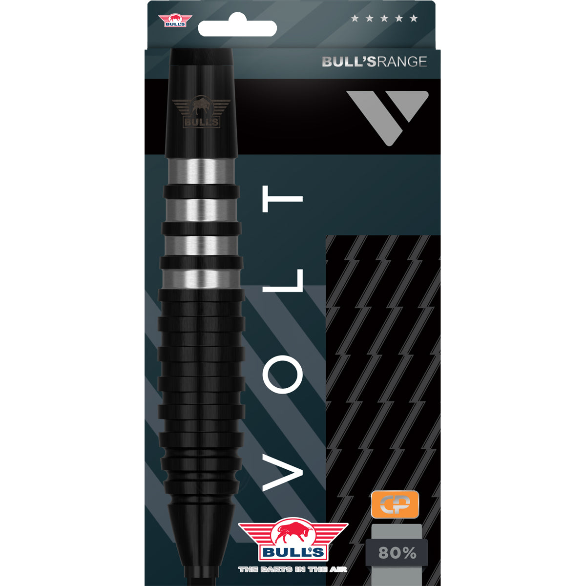 Bull's - Volt Black CP 80%