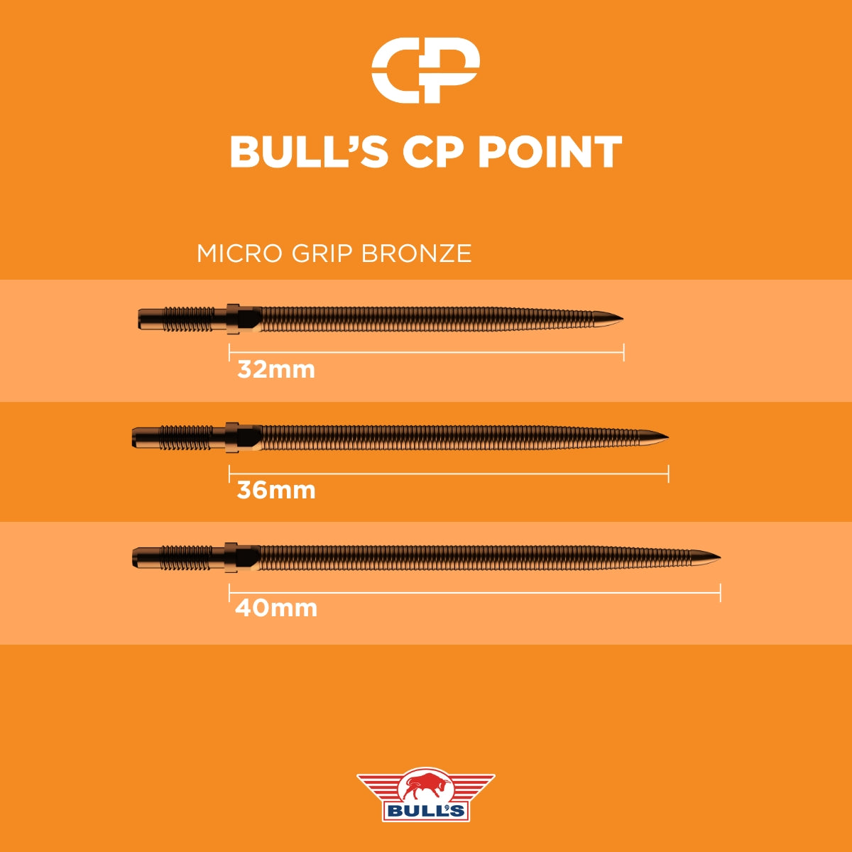 Bull’s - CP Micro Grip Points