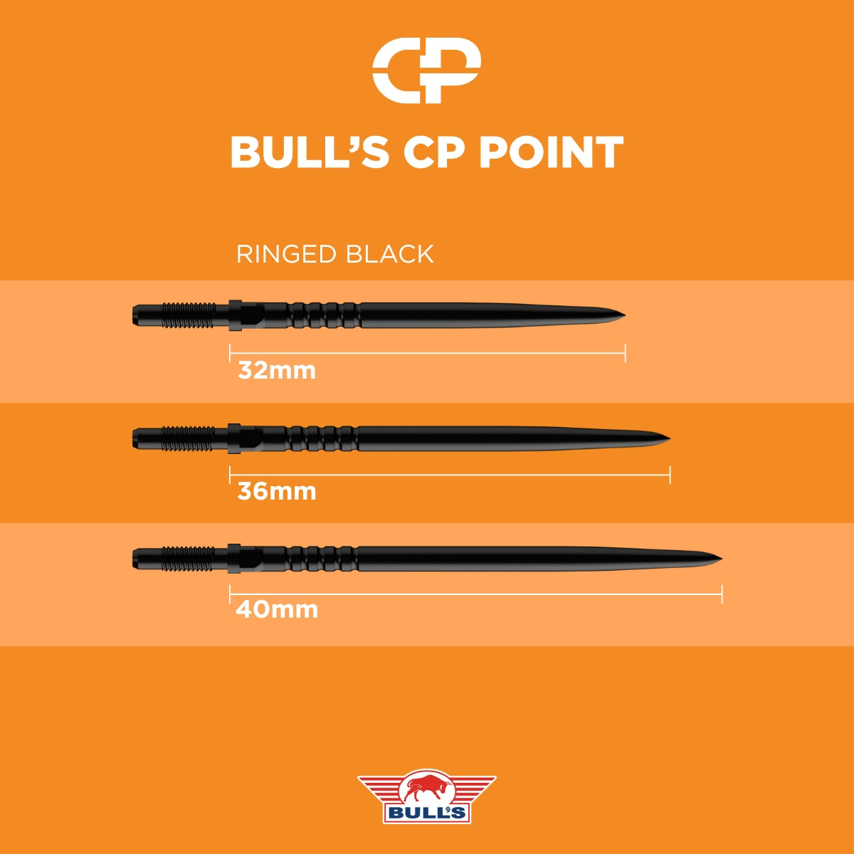 Bull’s - CP Ringed Grip Points