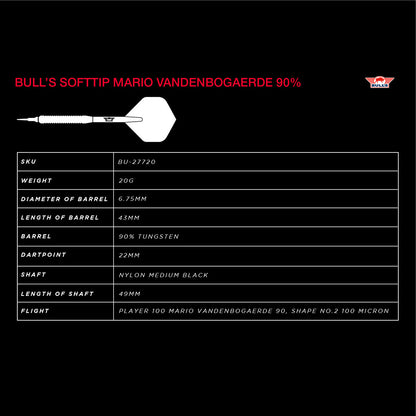 Bull's - Mario Vandenbogaerde 90% 20g