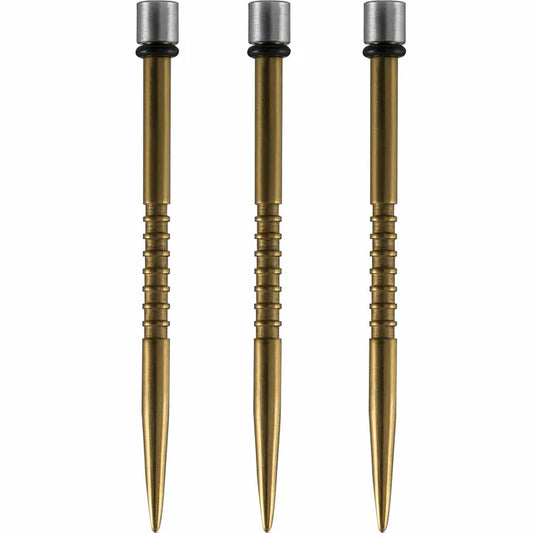 One80 - R2 - Wechselspitzen - Gerillt - 52 mm Gold