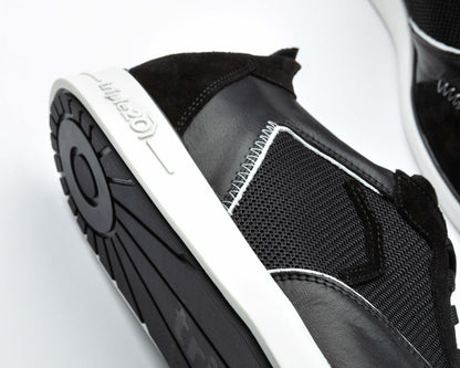triple20® - Dartschuhe - Leder und sportives Mesh schwarz/weiß