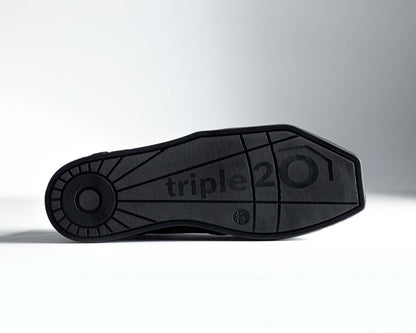 triple20® Dartschuhe - Leder schwarz