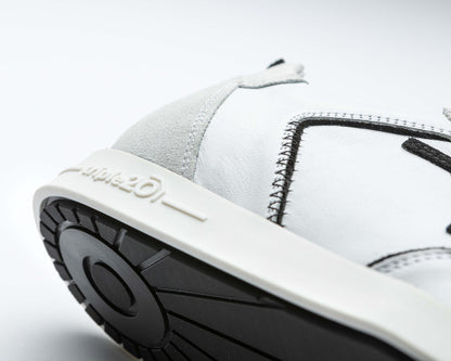 triple20® - Dartschuhe - Leder weiß schwarz