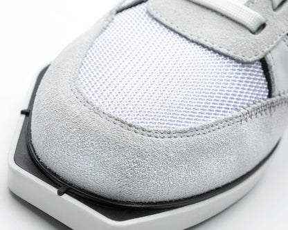 triple20® - Dartschuhe - Leder und sportives Mesh weiß/schwarz